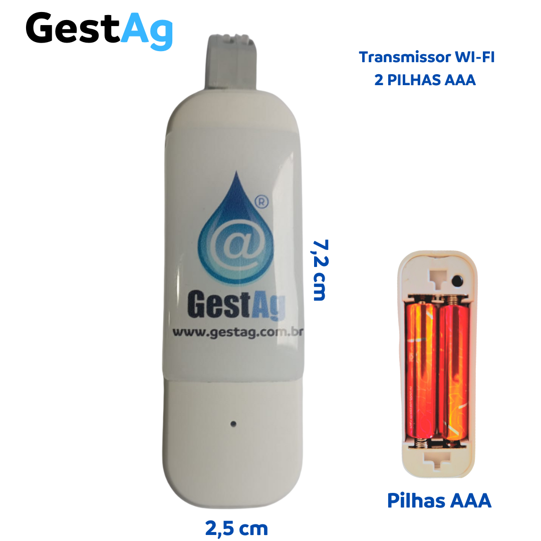 Transmissão 3/4G com chip M2M e recursos do transmissor